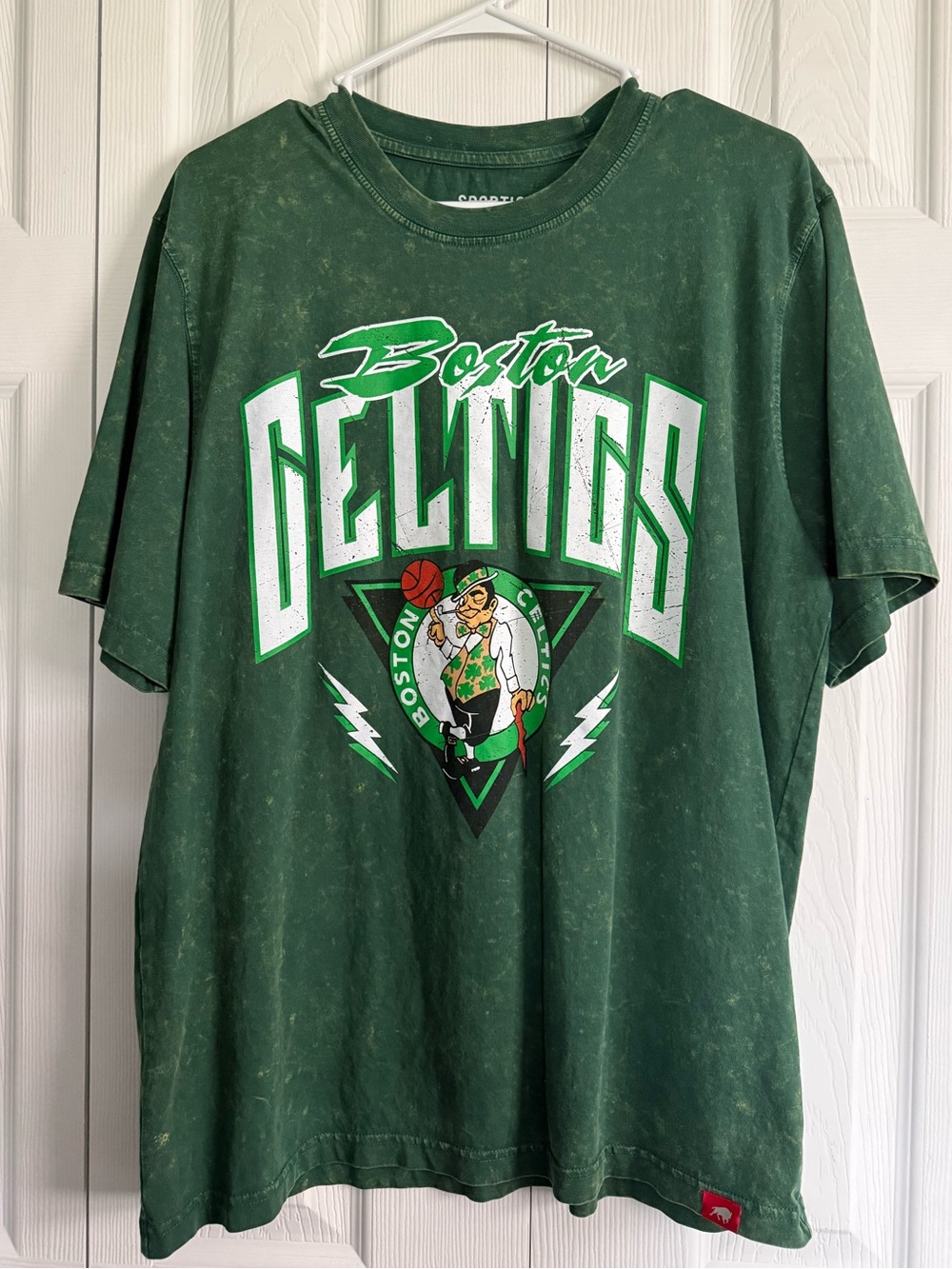 Boston Celtics Green Graphic Tee